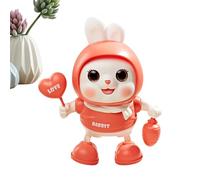 Genérico Dancing Bunny Toy | Electric Animal with Music and Light, Crawling Training Toy for Boys Girls Daycare Centers Birthday Holiday Christmas Playroom Nursery Bedroom Living Room Study Use,
