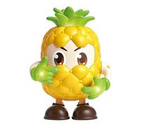 Genérico Dancing Robot Toy, Fruit Interactive Learning Robot, 6.89x4.72IN Light and Sound Toys with ABS Build, Preschool Educational Toy, Dancing with Fun Design, Home Accessory for Boys Girls