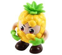 Genérico Dancing Robots, Fruit Interactive Educational Robot, Electric Music Toy with Lights and Sounds for Preschool Birthday Boys Girls Party Home School, 6.89x4.72 Inches