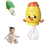 Genérico Dancing Squid Toy,Electric Dancing Octopus Toy,Squid Tummy Time Toys,Funny Octopus Toys with Dynamic Sound and Light,Crazy 8-Leg Auto-Dance Octopus,Suitable for All Children (Yellow)