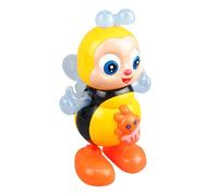 Genérico Dancing Toy - Musical Bee with Lights, Sensory Cartoon Toy for Kids, Developmental Play for Christmas, Easter, Birthday, Travel, Home, School, Playtime Fun 5.31 Inches