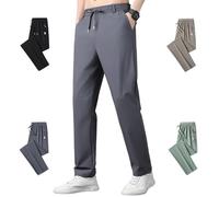 Genérico Dandyflex Mens Pants,Easeflexor - Stretch Quick Drying,Casual and Comfortable Pants for Men and Women (Gray,XXL)
