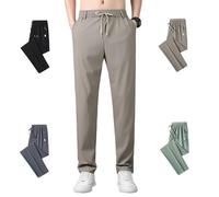 Genérico Dandyflex Mens Pants,Easeflexor - Stretch Quick Drying,Casual and Comfortable Pants for Men and Women (Khaki,XXL)