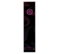 Genérico Dart Board Mat | Crystal Velvet, 13,4 en x 118,1 in, 630 g | Floor Protection Mat with Training Oche & Ruler Markings | Anti-Slip Dart at for Game Room, Garage, Basement