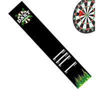 Genérico Dart Board Mat - Non-Slip Protective Rug - with 4 Throw Distances 300x34cm Dart Carpet Runner,for Outdoor Indoor Playroom Living Room Bar Party