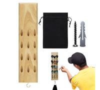 Genérico Dart Holder Wall Mount - Wooden Dart Stand Display For 12 Tip Darts, Wall-Mounted Game Room Organizer, Home Bar Decor, Pub Accessories, Compact Storage For Steel Tip Darts, Easy Install