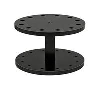 Genérico Dart Stand - Acrylic Lightweight Round Display Rack | Black Dart Holder with Stable Base, Darts Displaying Organizer with Compact Size For Bars Game Rooms Studios Living Room Home Playroom