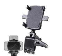 Genérico Dash Phone Holder For Car - Foldable 360 Rotation Mobile Device Car Mount | Sun Visor and Rearview Phone Clip, Adjustable Lip Secure Grip For Hands-Free Driving Application Scenario