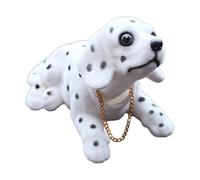 Genérico Dashboard boblehead - Automobile Nodding Sculpture, Vehicle Jiggle Figure Ornament, Adorable Resin Canine Decorative Figurine | Auto Interior Display Decoration Accessory, Vehicle Dashboard