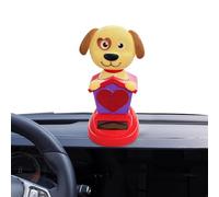 Genérico Dashboard Dog, Swinging Car Decor, 3.74x1.97x1.97in Automotive Ornament with Motion Hanging Design, Sturdy Resin Dashboard Accessory, Fun Driving Companion Style, Car Interior Use