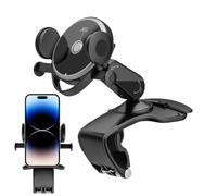 Genérico Dashboard Phone Holder, Windshield Car Mount with Foldable Stand, 360-Degree Rotating Cradle for Smartphones, Ideal for Trucks, Automotive Use, Road Trips, Safe Driving, Men, Women