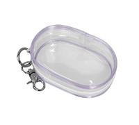 Genérico Data Cable Storage Bag - Transparent Portable PVC Organizer Compact Design | Headphone Charger Cable Organizer, Mobile Phone Accessory Storage Pouch, Travel Electronic Wire Case | Travel Use