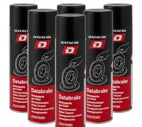 Genérico Datacol Databrake | Limpiador de Frenos Profesional en Spray | Eliminador de Grasa, Aceite y Polvo de Freno | 500 ml | Pack 6 Unidades, Referencia Z325123ES