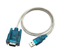 Genérico DB9 USB Adapter Cable - 39.37 Inches Seriâl Connection Lead | Prolific PL2303 Converter - Nickel Plated 9 Pin RS232 To USB Interface For COM Port Device Programming Connecting Series Devices