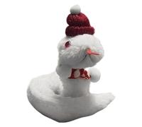 Genérico de 16 Pulgadas con Relleno de Serpiente, Envolvente de Plush Animal, Year of The Snake Mascot, Creative Sleep Toy for Kids, Home Decor for Bedroom and Living Room, Stuffed Animal