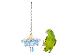 Genérico de 360 grados de rotación de pájaros, colorful Parakeet Wheel, 8 x 6 pulgadas Pet Enrichment Supplies with Feature, Safe Rack, Bird Activity with Bright Colors, Parakeet Lovebird Cockatiel