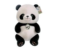 Genérico de abrazos de Panda en - de Panda aterciopelado, Animal en | Almohada de Apoyo Animal Suave, Juguete de abrazos de Tacto Suave Decoración de Noche de Felpa Sala