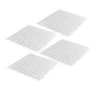 Genérico de Acuario, Cubierta de Acuario-4 Piezas de Cubierta de Red para Acuarios, Área de Tortuga Aal, Filtro de Acuario, Cubierta Terraria a Prueba de Salto