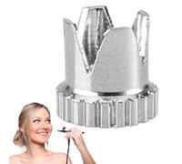 Generico de Aguja para aerógrafo universales - para boquillas de Repuesto para Mejores Efectos de pulverización | Kit de aerógrafo, práctico Cubre Puntas de Aguja, Compatible con