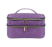 Genérico De Almacenamiento De - 28 X 19 X 15,5 Cm, Organizador De De Viaje, Poliéster Duradero | Acolchado Y Scrapbooking Organizador Portátil Viaje, Transporte para Usag