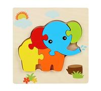 Genérico de Animales de Madera para niños pequeños,de Animales de Madera, de Aprendizaje para niños pequeños, Lindos de para, Juguetes educativos de Aprendizaje Preescolar para y ni