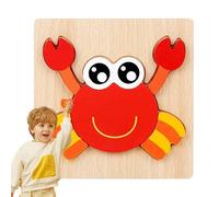 Genérico de Animales de Madera para niños pequeños,de Animales de Madera - Educativo - creativos del Juguete para los niños 4-6, Juguete Educativo temprano del de