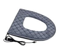 Generico de Asiento con calefacción USB - Alfombrilla calefactora Ajustable a 5 Niveles, Tapa de Inodoro con Temporizador, diseño con Enchufe para el Cuidado de la mañana para Ancianos, baño