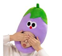 Genérico De Berenjena Vegetal: Sombreros De Fiesta De Disfraces, Diseño Divertido Inspirado En Frutas, Material Suave Y Con Ajuste Ajustable Seguro | Elección Ideal Para Mujeres, Niñas, Carnav