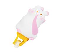 Genérico de Bicicleta de Animales de Dibujos Animados, Figura de Manillar para Ciclismo de Scooter, Accesorio Duradero para Motocicleta, Adorable decoración para Deportes de Motor