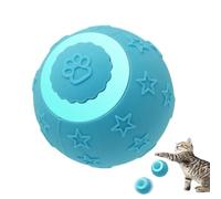 Genérico De Bola Rodante para Gatos - Interactivo con 2 Modos de Juego para Gatitos - Pelota Automática Que Rueda,para Entrenamiento y Ejercicio de Mascotas Pequeñas en Interiores o Exteriores