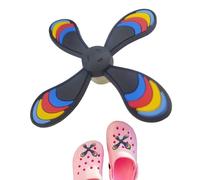 Genérico de bolsas de playa, decoraciones de zapatos | de zapato decorativo | Pins de molino de viento colorido, el molino de viento inserta accesorios para zapatos, bolsas