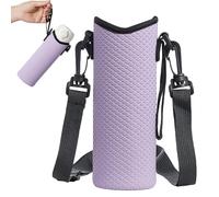 Generico de Botella de Agua | Portable Insulated with Adjustable Strap,Water Bottle Sling Holder Bag,for Men Women Camping Travel Gym Walking Hiking Picnic Outdoor School Work Office