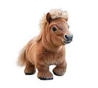 Genérico de Caballo en Movimiento - Figura de Pony realista, modelo Animal Móvil alimentado por Batería, Juego interactivo, mecanismo đe Caminar Robusto, portador educativo | Caballo dôe Marche para