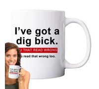 Generico De café hilarante, tazas de café novedad - de sexual Novedad Divertida de cerámica, de 11 onzas Tú que tienes mal, tienes mal también tú, novedad divertida de cerámica para el mar