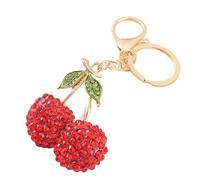 Genérico de cereza, cereza para | - cartera de diamantes de imitación | Charm de frutas con lentejuelas, accesorio de dije - en diamantes de imitación para bolsos, bolsas