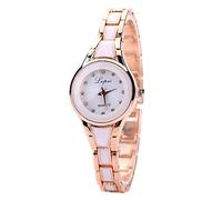 Genérico De chaude Montres Pulsera De Femmes Mode Montre Reloj Femmes Luxe Vente Reloj de Mujer Digital Fósil Mujeres Reloj (Gold, One Size)