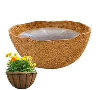 Generico de coco, Fundas para macetas de coco,Base de fibra de para de cojín para maceta - Forro de resistente y grueso, salvamanteles para casa, balcón, jardín, tierra