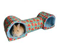Genérico de Conejos,Juguetes interactivos cómodos,casa para hámster de Todas Las Estaciones | para Ratones, Animales pequeños, hurón, Chinchilla, dragón Barbudo, Dormir, criar, Alimentar