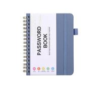 Genérico de contraseña de bolsillo | Cuadernos de registro, organizador de direcciones A6 para organizar direcciones de sitios web importantes, correos electrónicos, nombres de usuario con