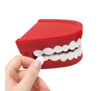Genérico De Cuerda con Dientes Que Castañetean | Regalos para Fiestas De Broma Y del Estrés | Juguetes De Broma con Dentaduras - para Niños, Miembros De La Familia, Amigos, Adultos, Niños Y
