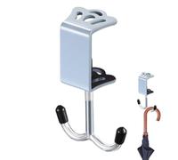 Genérico de de, de table de - Support de en fer à double pour,Crochets de à dos, épaisseur réglable pour sous la Table, porte de placard de