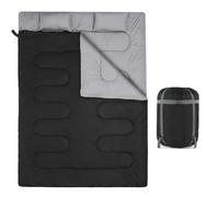 Genérico de, de de tamaño Doble - para 2 Personas, de térmico, colchoneta, Integrado, Resistente al frío, Compacto, Plegable, Equipo para Acampar, mochilero, montañ