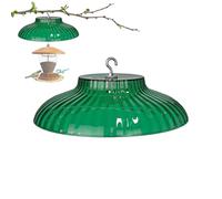 Generico de, dello, de lluvia de ardillas impermeables | Dispensador de pienso para pájaros, para gancho, crujido de la IA para pájaros y disfruta de tu aspecto simple pero elegante en cualquier lugar