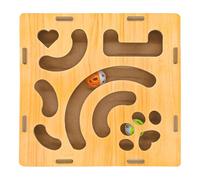 Genérico De Enriquecimiento De para Rascar Gatos - 33x33x8cm Bell Balls Divertido Juego Interactivo para Rascar Mascotas | Rascadora para Gatos para El Hogar, Juego Interior Y Exterior,