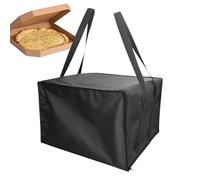 Generico de entrega de pizza, reutilizable plegable impermeable con cremallera y para la compra - térmica para llevar y catering - Para restaurantes, picnics, camping