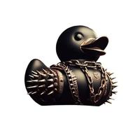 Genérico de Escritorio gótico Punk Duck-figurilla de Deathrocker satánico vanguardista para decoración del hogar y gabinetes de Vino Estilo Aleatorio