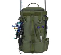 Genérico de Eslinga para Aparejos - Organizador de Almacenamiento de Mochila de, Paquete para Exteriores con Soportes para cañas | de Transporte Impermeable de Gran Capacidad para Acampar,