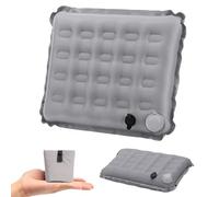 Generico De estadio - Autoinflable grueso con banda reflectante | para escalones y camping, para camping, senderismo, mochila de hombro, pícnic, viaje, coche, oficina, eventos deportivos