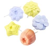 Genérico de fútbol Pumbice para Mascotas - 5 Juguetes de masticación para Las tareas de los Conejos de hámster de la | Bloques dentales Naturales para roedores, Curar Dientes y diversión Diaria segu