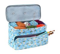 Generico de Ganchillo, Bolsillo portamateriales para Trabajos de Punto, Porta Lana de Ganchillo, para Viaje, casa, Escuela, apartamento, Vacaciones, Hombres y Mujeres, diseñadores, Aficionados y